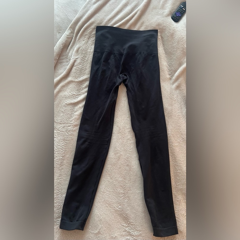 Spanx Black Seamless Leggings S